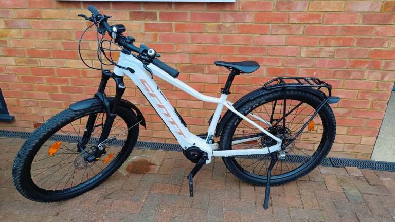 2022 Scott Contessa Active eRIDE 910 Womens Electric Bike in White