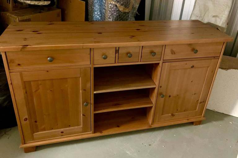 Ikea Solid Wood Sideboard