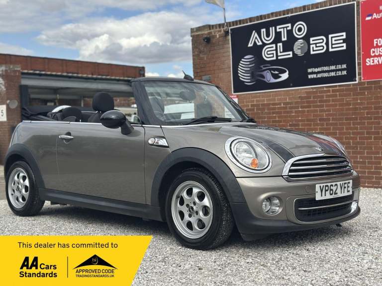 2012 MINI Convertible 1.6 Cooper 2dr Auto CONVERTIBLE PETROL Automatic