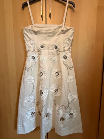 oasis beaded dress Fleur Oasis Fully Embellished Mini Dress M