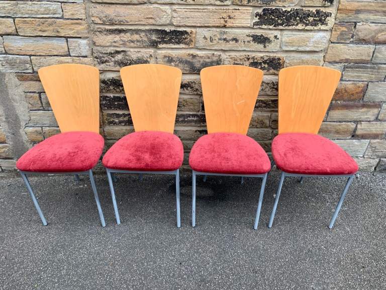 stackable meeting and allermuir dining chairs for sale  Each £35