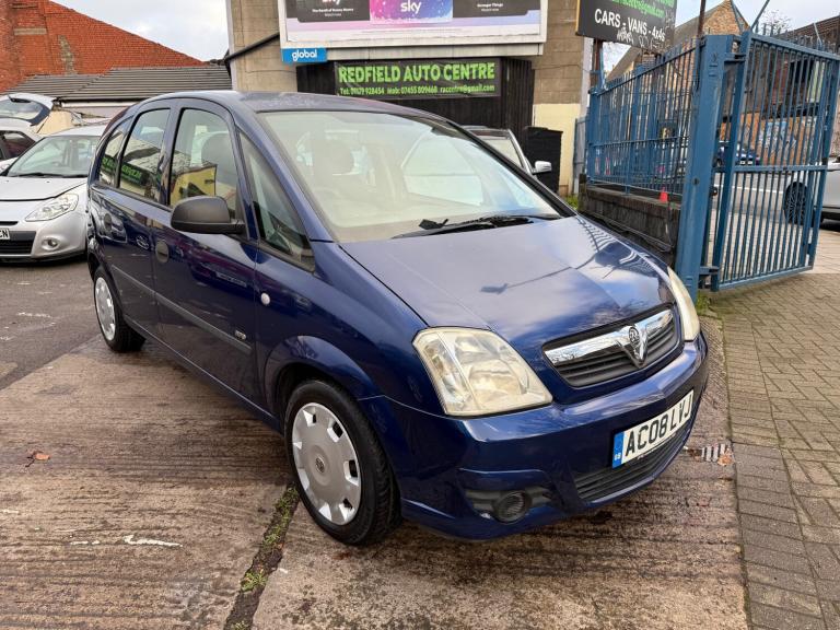 2008 Vauxhall Meriva 1.6i 16V Life 5dr MPV Petrol Manual