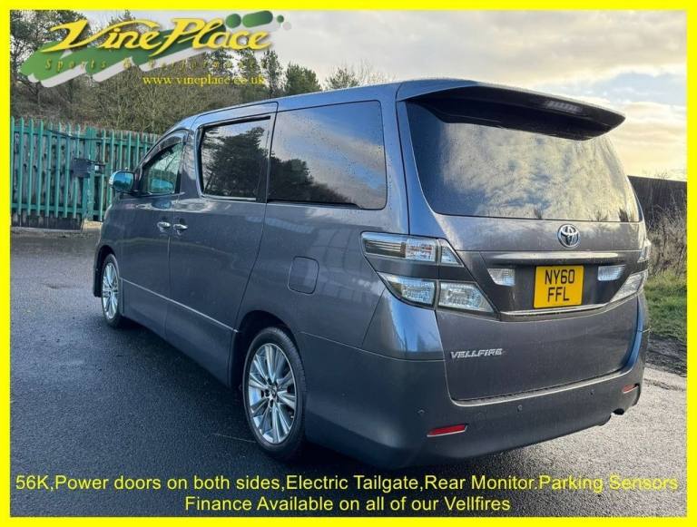 2011 Toyota Vellfire 2.4Z Platinum Selection 2 Type Gold, 7 Seat, Auto MPV Petrol Automatic