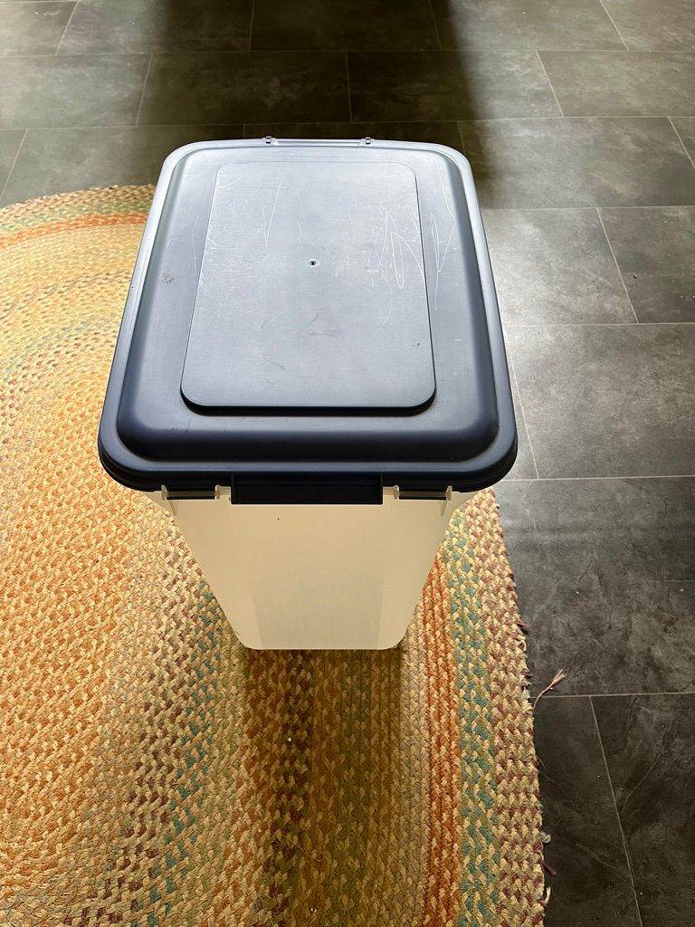 Heavy duty, large food grade storage boxes