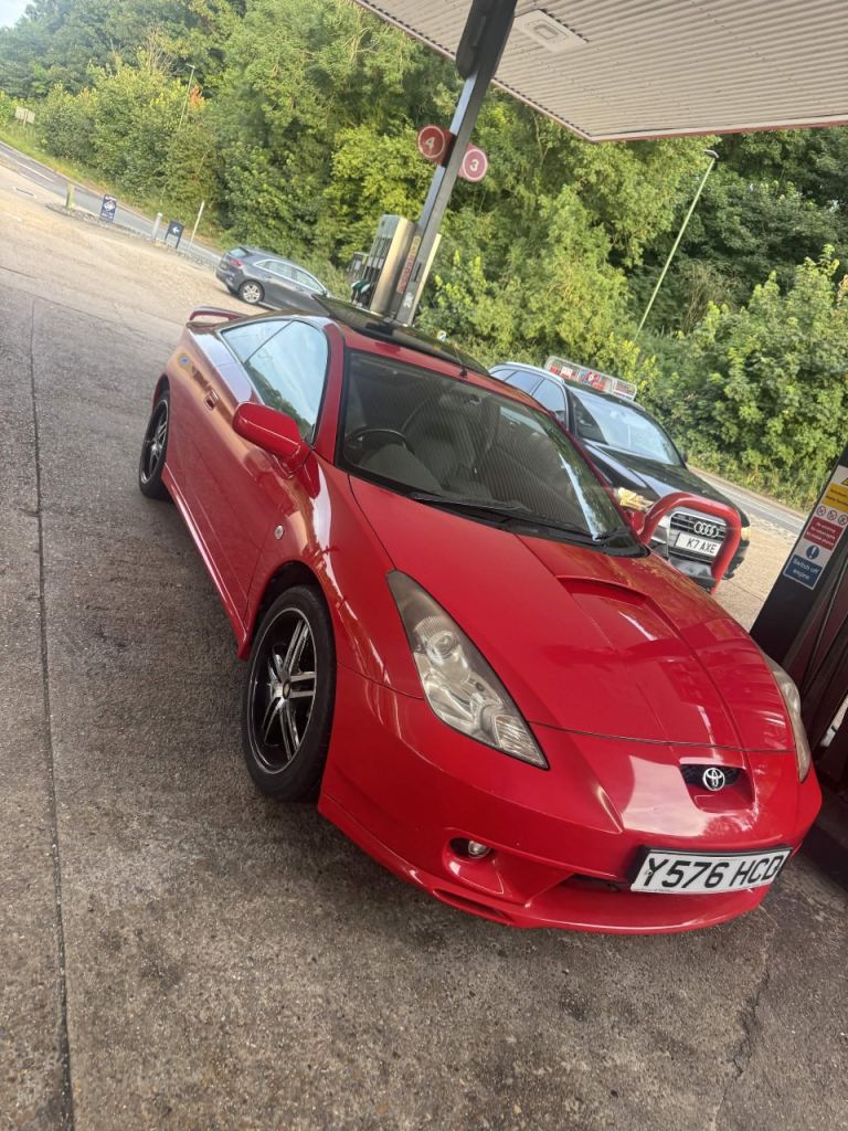 29k miles VVTL-i 190 Toyota Celica, 1 year MOT to Oct 2027