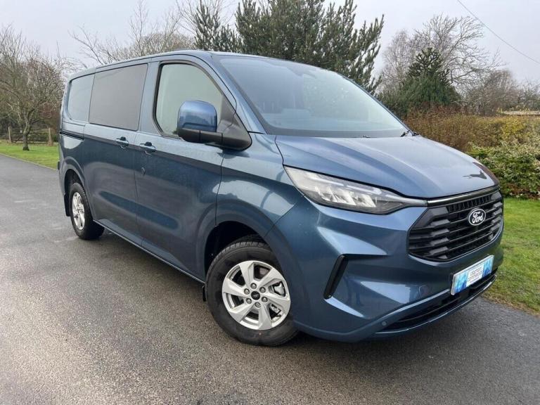 2025 Ford Transit Custom 2.0 EcoBlue 136ps H1 Double Cab Van Limited Auto PANEL VAN Diesel Automatic