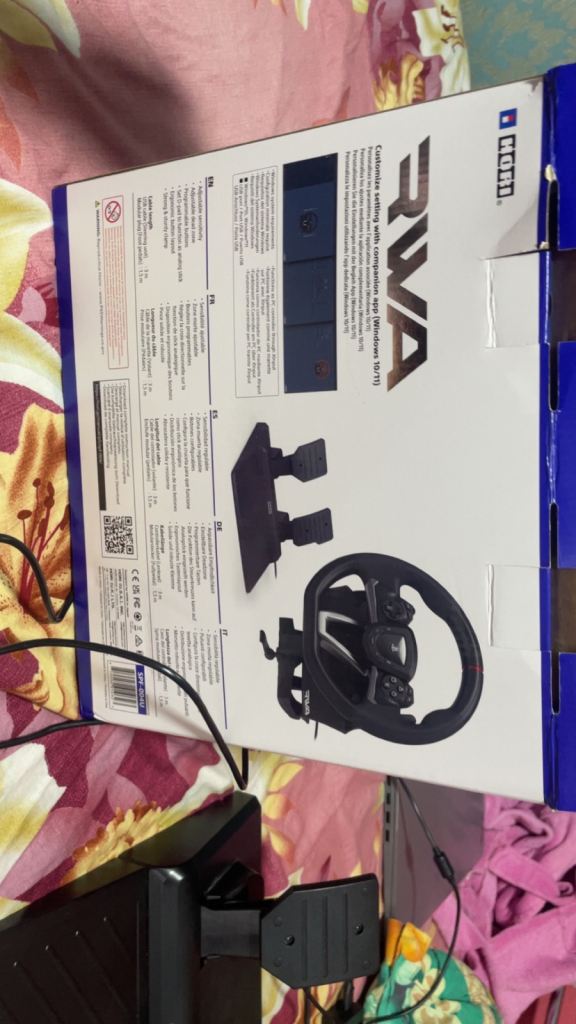 HORI Racing Steering Wheel Apex (RWA) for PlayStation 5 / PlayStation 4