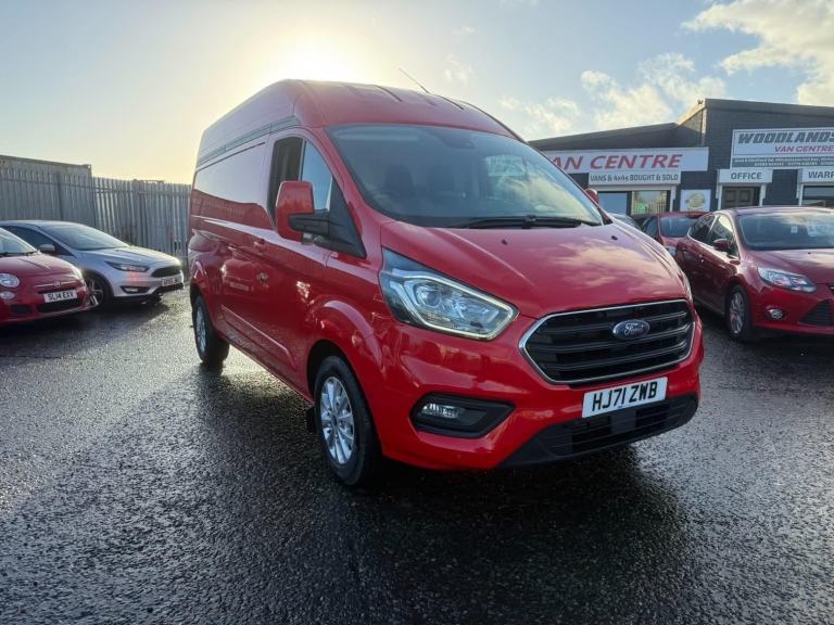 2021 ON 71 PLATE FORD TRANSIT CUSTOM 300 LIMITED AUTO TDCI 170 HITOP ULEZ FREE 