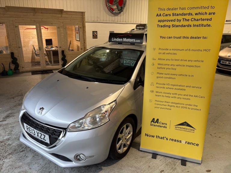 2013 Peugeot 208 1.4 VTi Active 3dr HATCHBACK Petrol Manual