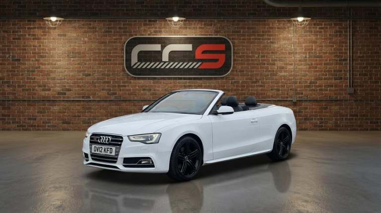 2012 Audi S5 3.0 TFSI V6 Cabriolet S Tronic quattro Euro 5 (s/s) 2dr Convertible Petrol Automatic