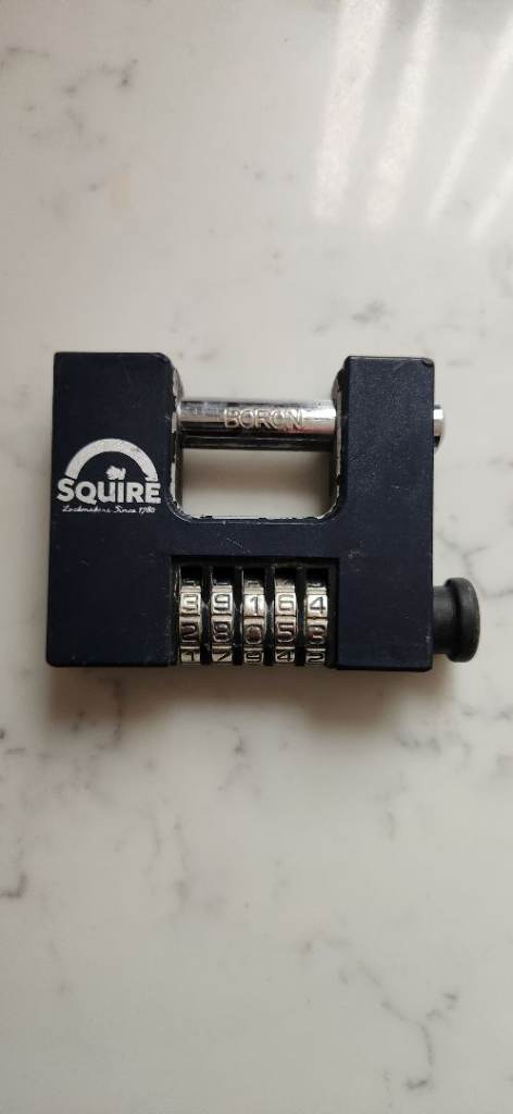 Squire Heavy Duty Combination Padlock 