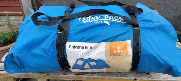 Hi Gear Enigma 5 Tent and porch extension 