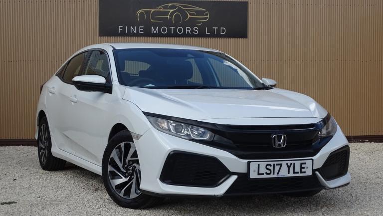 HONDA CIVIC 1.0 VTEC Turbo SE White Manual Petrol 2017