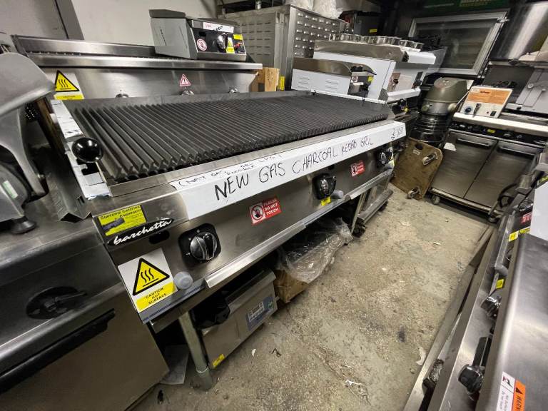 NEW Gas Charcoal Kebab Grill – Stainless Steel CATERING COMMERCIAL KITCHEN  KEBAB BBQ SHOP