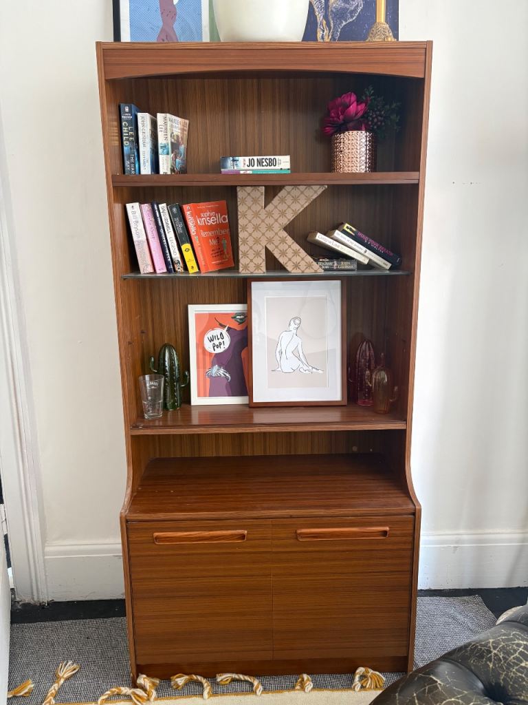 Vintage book shelf 