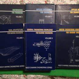 Reed's Reeds Marine Engineering / offshore text books. dont let them get away from you