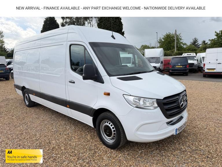 2019 Mercedes-Benz Sprinter 2.1 311 CDI Panel Van 5dr Diesel Manual RWD L3 H2 Euro 6 (114 ps) Pan...
