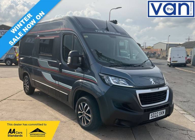 2022 Peugeot Boxer 2.2 BLUEHDI 335 L2H2 PROFESSIONAL P/V 139 BHP Converted to a 3 berth motorh PA...