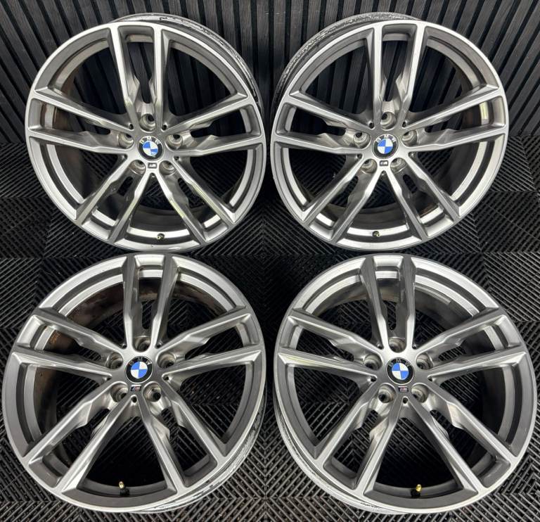 19'' GENUINE BMW X3 X4 G01 G02 698 GREY M SPORT ALLOY WHEELS ALLOYS