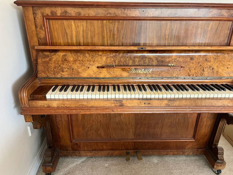 Steinbach upright piano - needs tuning 