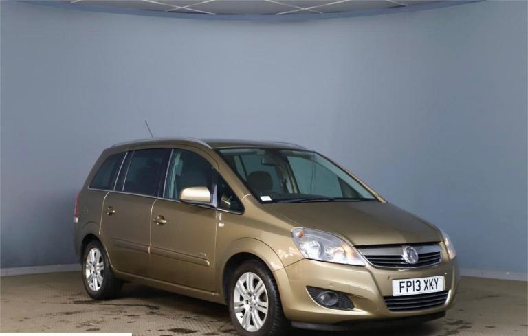 2013 13 VAUXHALL ZAFIRA 1.6 16V DESIGN NAV PETROL 7 SEATER MANUAL LOW MILEAGE