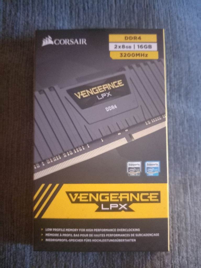image for Corsair Vengence LPX DDR4 3200 16GB (2x8GB)