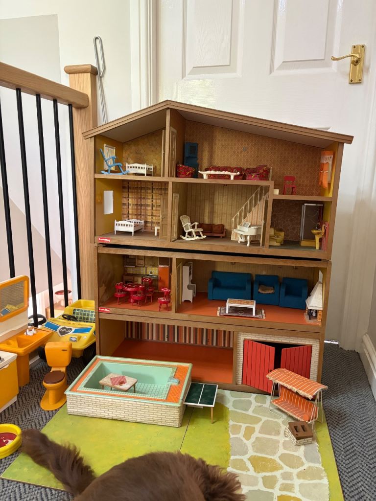 Lundby of Sweden Vintage Dolls House with Furniture