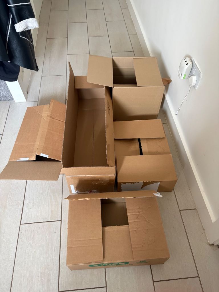 Free Cardboard Moving Boxes 