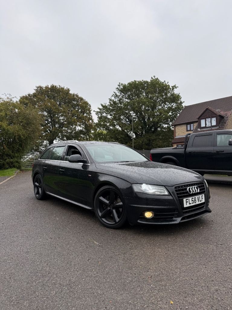 AUDI A4 2.0 TDI SLINE BLACK EDITION 140BHP 6 SPEED MANUAL 