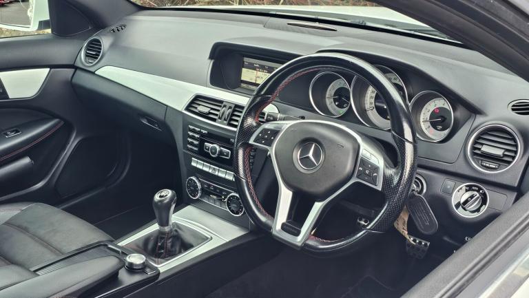 2012 Mercedes-Benz C Class C180 [1.6] BlueEFFICIENCY AMG Sport Plus 2dr COUPE Petrol Manual