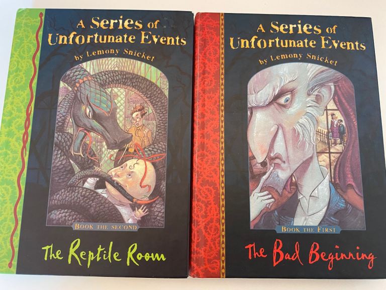 A Series of Unfortunate Events books 