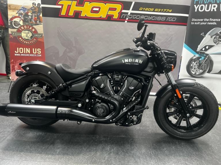 Indian INDIAN SCOUT BOBBER LTD + TECH 1250 2025 MATT BLACK 