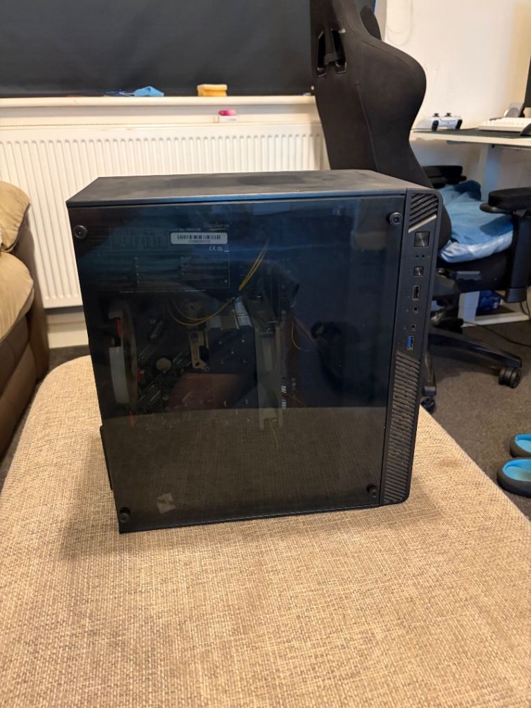 Desktop PC for Gaming/Work – Good Condition, Black