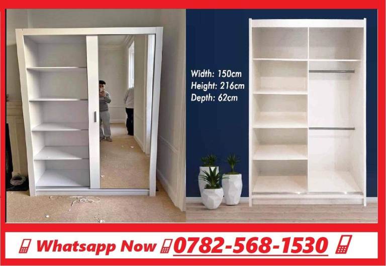 Chicago Wardrobe with Mirror – Latest Model & Discounted Price