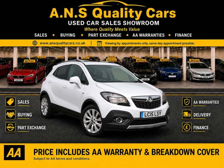 2015 Vauxhall Mokka 1.4T SE 5dr Auto HATCHBACK PETROL Automatic