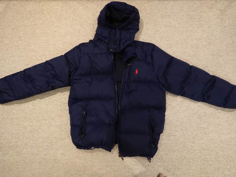 Ralph Lauren Mens Jacket (Medium) - Gorham Navy Blue