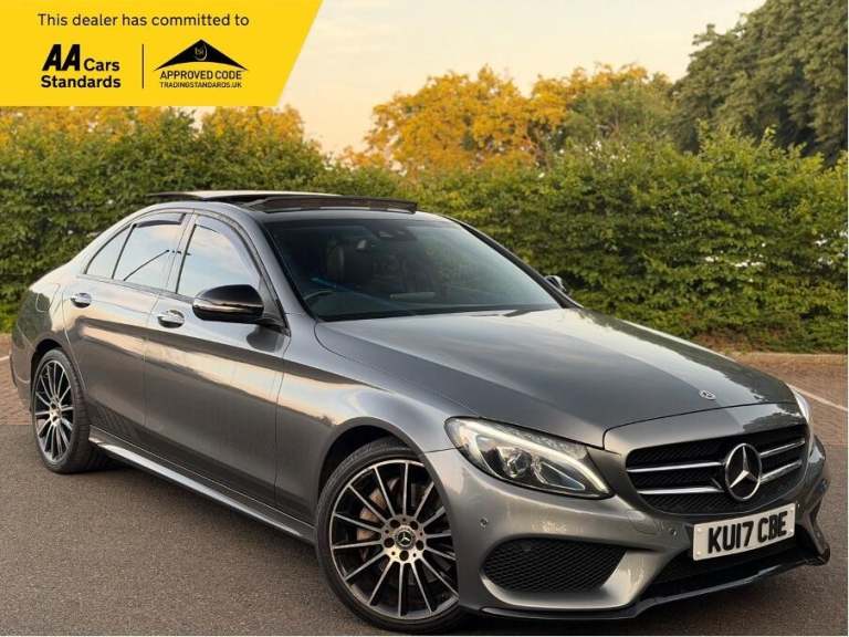 2017 Mercedes-Benz C Class 2.1 C250d AMG Line (Premium Plus) G-Tronic+ Euro 6 (s/s) 4dr SALOON Di...