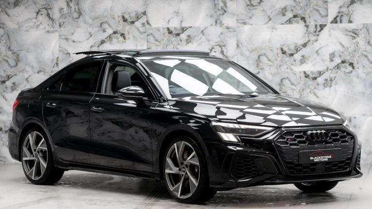 2023 Audi S3 2.0 TFSI Black Edition S Tronic quattro Euro 6 (s/s) 4dr SALOON Petrol Automatic