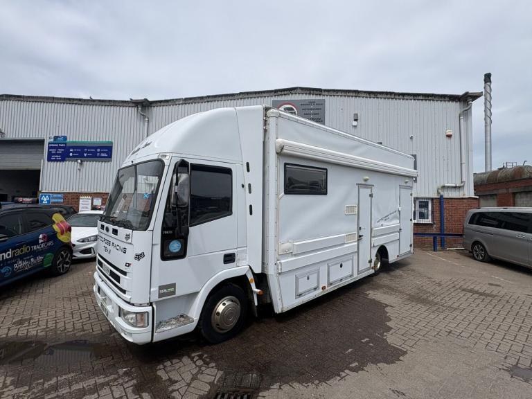 1998 Iveco Eurocargo RACE TRUCK, RACE VAN  7.5 TONNE MOTORHOME FANTASTIC CONVERSION Motorhome DIE...
