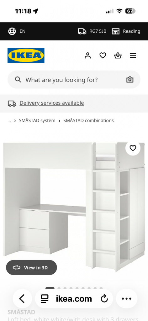 IKEA loft bed