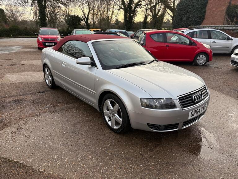2004 Audi A4 1.8T Sport 2dr CONVERTIBLE Petrol Manual
