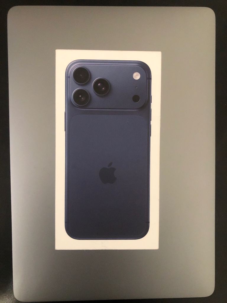 Brand New iPhone 17 Pro Max – 512GB – Deep Blue – Unopened & Sealed