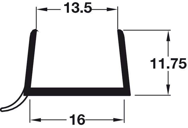 Häfele Plinth Sealing Strip BRAND NEW perfect Press fit and ideal for kitchen & bathroom plinths, ca