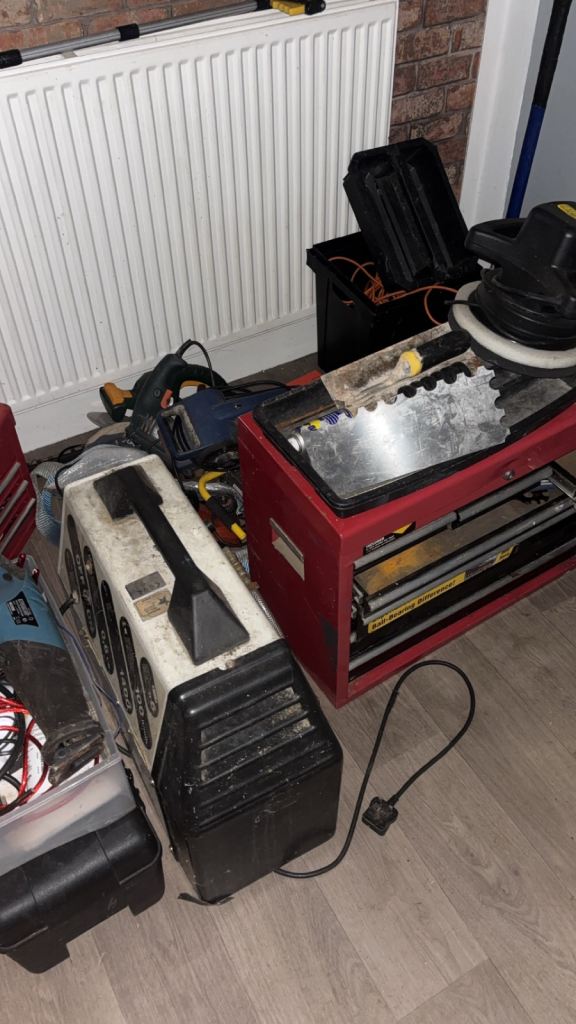 Bundle / joblot of tools , power tools, tool boxes ect 