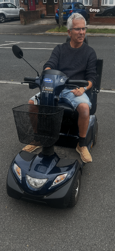Invacare Comet disability scooter (like new)