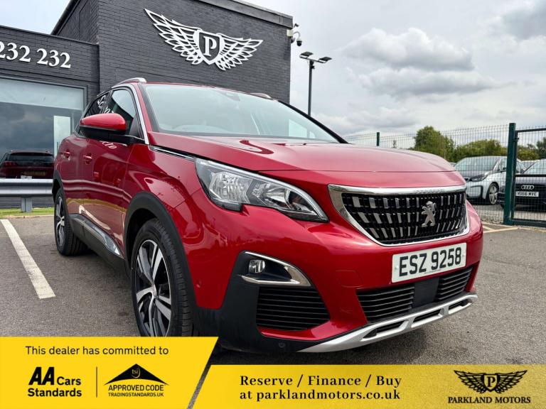 2021 Peugeot 3008 1.5 3008 Allure Blue HDi S/S 5dr SUV Diesel Manual