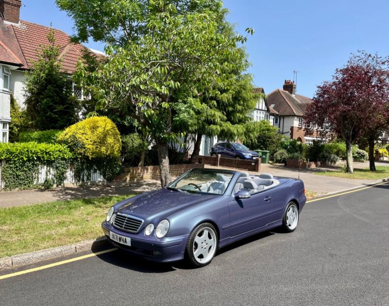 Mercedes Benz CLK430 Designo Convertible V8
