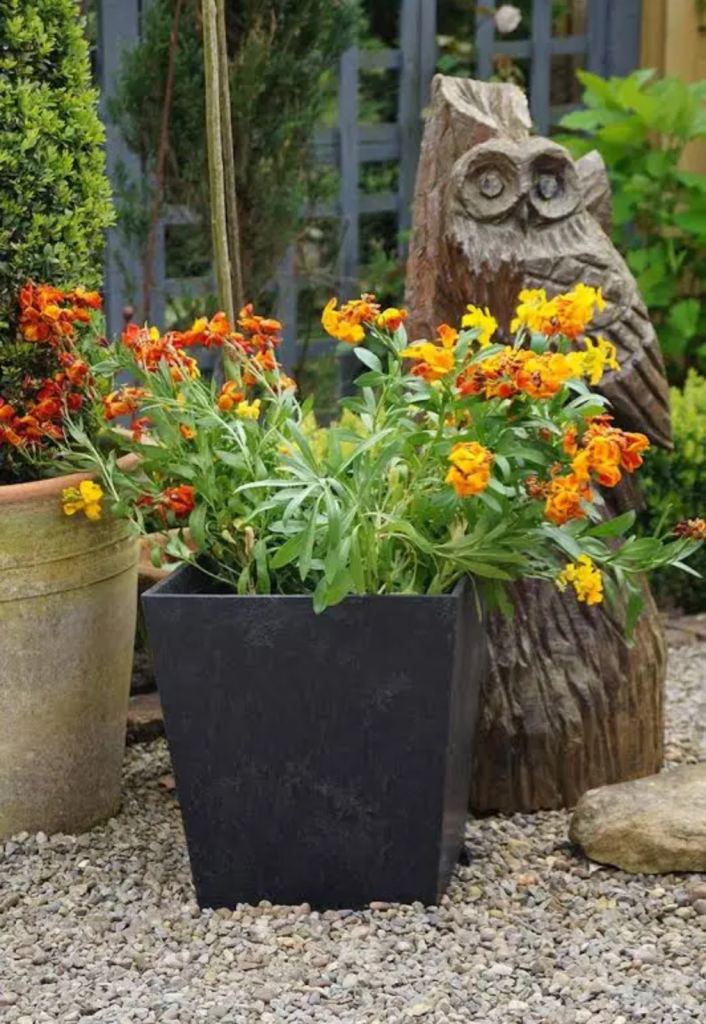 Sonata Planter 33cm Slate, RRP £29.99, 70% off! Collection available  