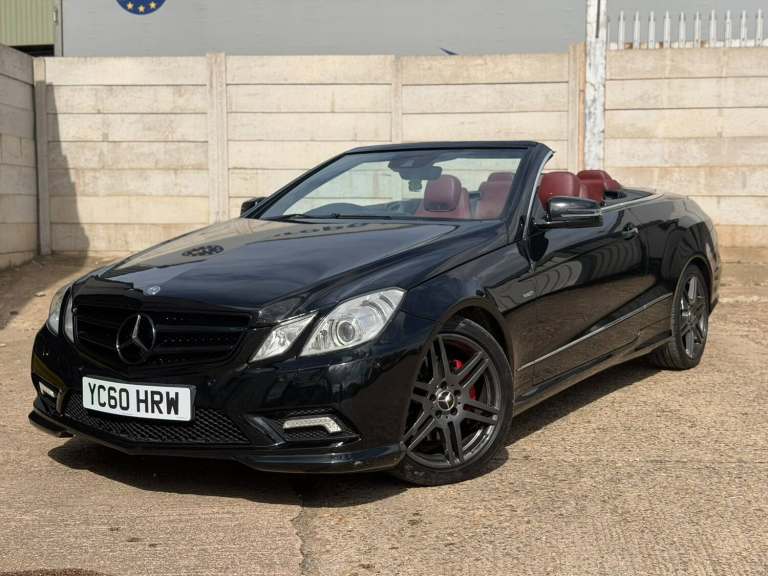 2010 Mercedes-Benz E Class E350 CDI BlueEFFICIENCY Sport 2dr Tip Auto CONVERTIBLE Diesel Automatic