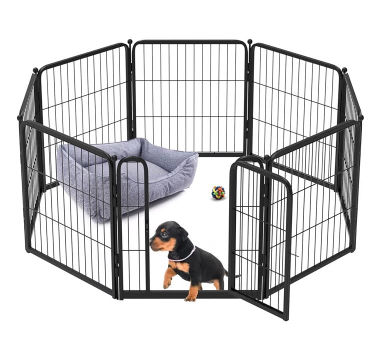 fxw Homeplus Indoor Dog Playpen Heavy Duty 60cm